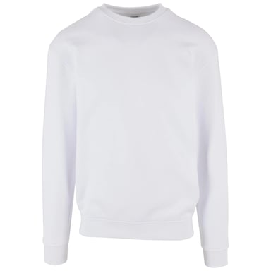 Urban Classics Mens Crew Neck Sweatshirt (White)