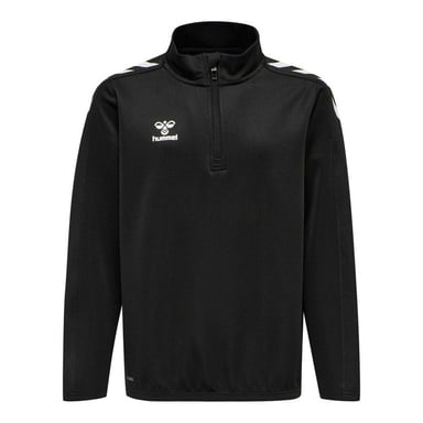 Hummel Mens Core XK Polyester Half Zip Sweatshirt (Black)