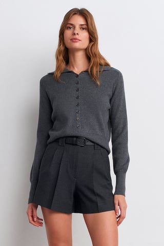 Women's Acrylic Wool Blend Sweater