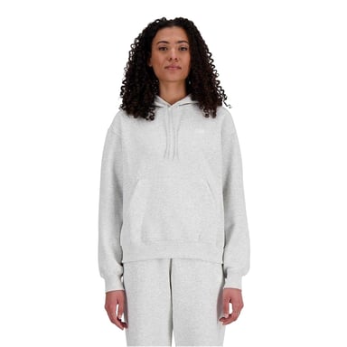 New Balance Womens/Ladies French Terry Hoodie (Grey Marl Marl)