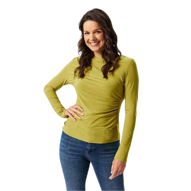 Biba Womens/Ladies Button Detail Blouse (Chartreuse)