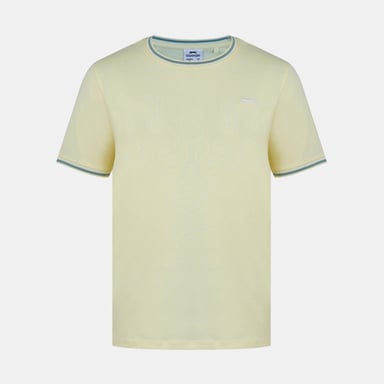 Slazenger Mens Cotton T-Shirt (Light Yellow)