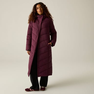 Regatta Womens/Ladies Eloria Long Length Padded Jacket (Fig)
