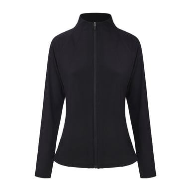 LA Gear Womens/Ladies Essential Fitted Raglan Jacket (Black)