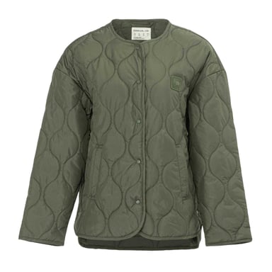 SoulCal Womens/Ladies Onion Quilt Jacket (Khaki Green)