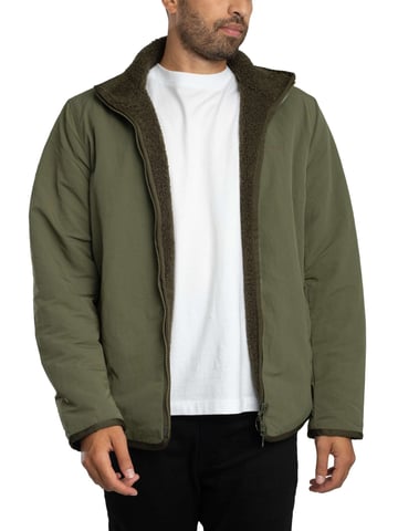 Barbour Reversible Fleece Jacket, Green