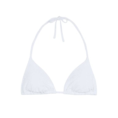 Chelsea Peers Womens/Ladies Twist Triangle Shell Bikini Top (White)