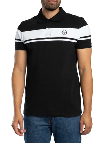Sergio Tacchini Young Line Polo Shirt, Black