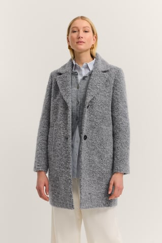 Bugatti Damen Kurzmantel mit Flexcity Stretch in Boucléqualität