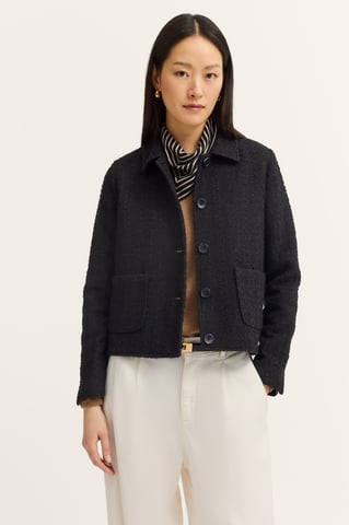 Bugatti Damen Hemdjacke mit Knopfleiste und aufgesetzten Taschen