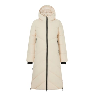Regatta Womens/Ladies Merida Long Length Padded Jacket (Light Vanilla)