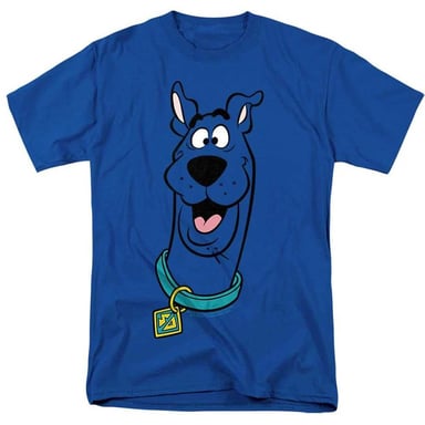 Scooby Doo Unisex Adult Scooby Doo T-Shirt (Royal Blue)
