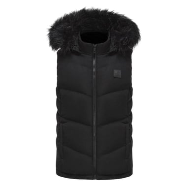 SoulCal Womens/Ladies Zip Pocket Gilet (Black)