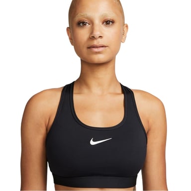 Nike Womens/Ladies Medium Support Sports Bra (Black)