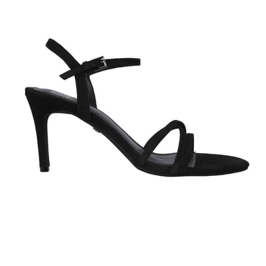 Biba Womens/Ladies Leather Stiletto Heel Sandals (Black)