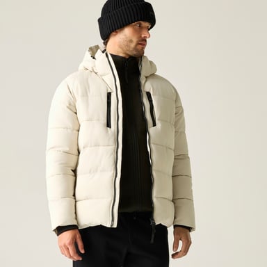 Regatta Mens Layska Padded Jacket (Moonbeam)