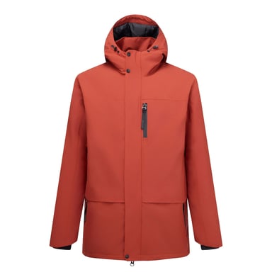 Regatta Mens Baylon Waterproof Insulated Jacket (Burnt Henna)