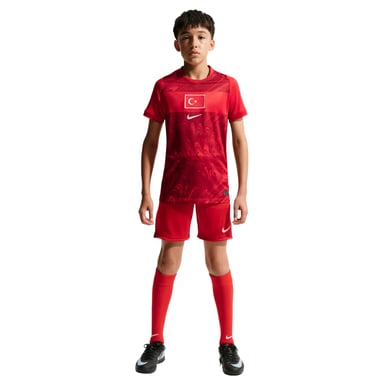 Nike Childrens/Kids Turkey 2026 Football Shirt (Red/White)