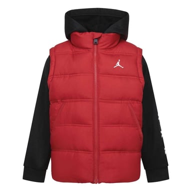 Nike Childrens/Kids Air Jordan Puffer Jacket (Red/Black)