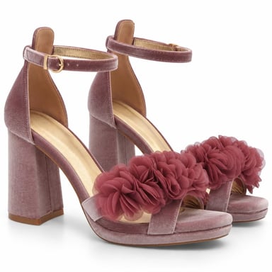 Montevita Women's Heeled Sandal Pink