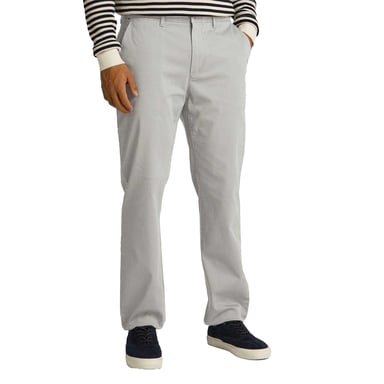 Tommy Hilfiger Mens Denton Plain Regular Chinos (Grey)