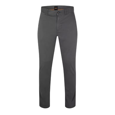 Boss Mens Plain Slim Chinos (Charcoal)
