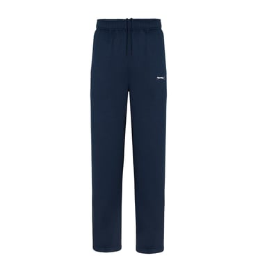 Slazenger Mens Fleece Open Hem Trousers (Navy)