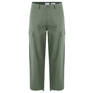 SoulCal Mens Plain Cargo Trousers (Khaki Green)