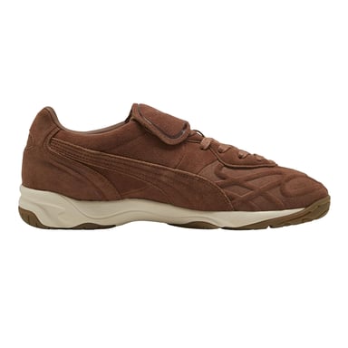 Puma Mens King Suede Round Toe Shoes (Mushroom)