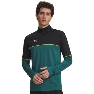 Under Armour Mens Challenger Tracksuit Top (Green/Black)