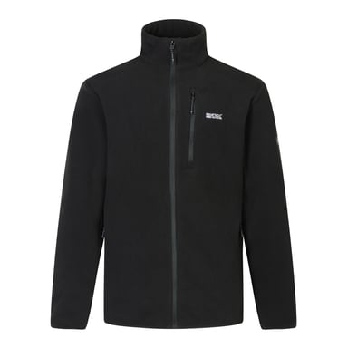 Regatta Mens Brinnden Full Zip Fleece (Black)