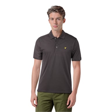Lyle & Scott Mens Short-Sleeved Polo Shirt (Gunmetal)