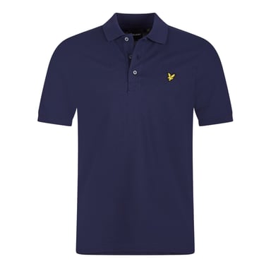 Lyle & Scott Mens Short-Sleeved Polo Shirt (Navy)