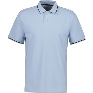 Gant Mens Regular Short-Sleeved Polo Shirt (Fresh Blue)