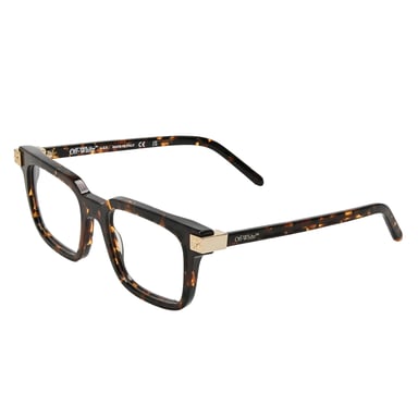 Off White Unisex Adult Style 8S Sunglasses (Dark Havana Brown)