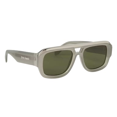 Palm Angels Mens Stockton Rectangle Sunglasses (Grey)