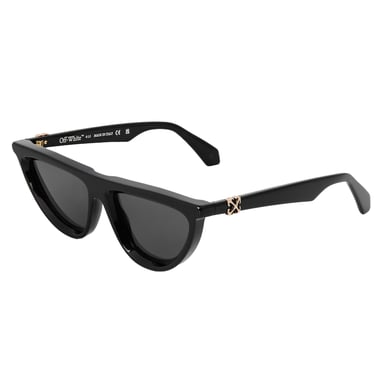 Off White Off Jasper Cat Eye Sunglasses (Black/Grey)