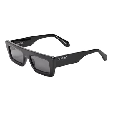 Off White Mens Minneapolis Rectangle Sunglasses (Black/Dark Grey)