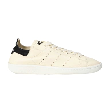 Balenciaga Childrens/Kids Stan Smith Adidas Leather Trainers (Off White/Black)