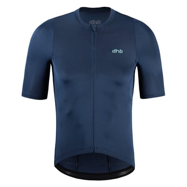 dhb Mens Tailored Short-Sleeved Cycling Jersey (Dark Denim)