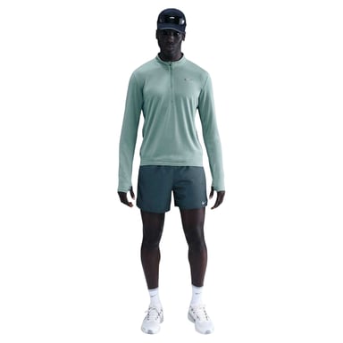 Nike Mens Core Half Zip Long-Sleeved Running Top (Cannon)