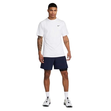 Nike Mens Hyverse Swoosh Short-Sleeved T-Shirt (White)