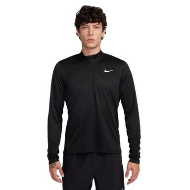Nike Mens Core Half Zip Long-Sleeved Running Top (Black)