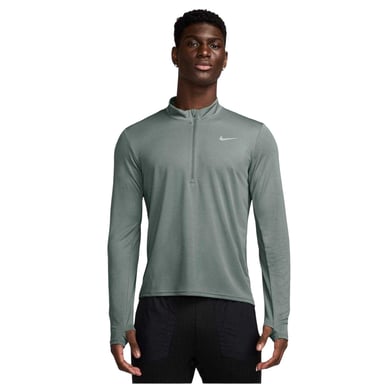 Nike Mens Core Half Zip Long-Sleeved Running Top (Green Clay)