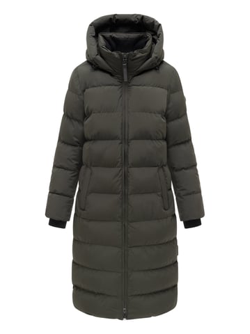 Marikoo Harukaa women’s long winter coat – quilted with detachable hood