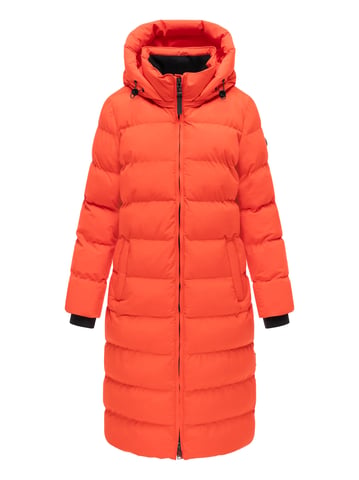 Marikoo Harukaa women’s long winter coat – quilted with detachable hood