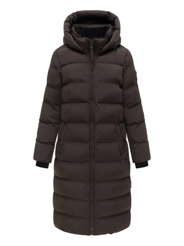 Marikoo Harukaa women’s long winter coat – quilted with detachable hood