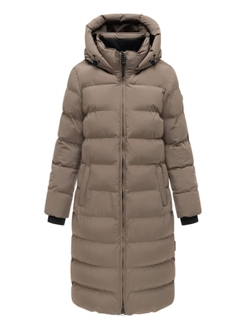 Marikoo Harukaa women’s long winter coat – quilted with detachable hood