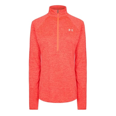Under Armour Womens/Ladies Tech Textured Half Zip Top (Claret)
