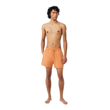 Lacoste Mens Logo Swim Shorts (Orange)